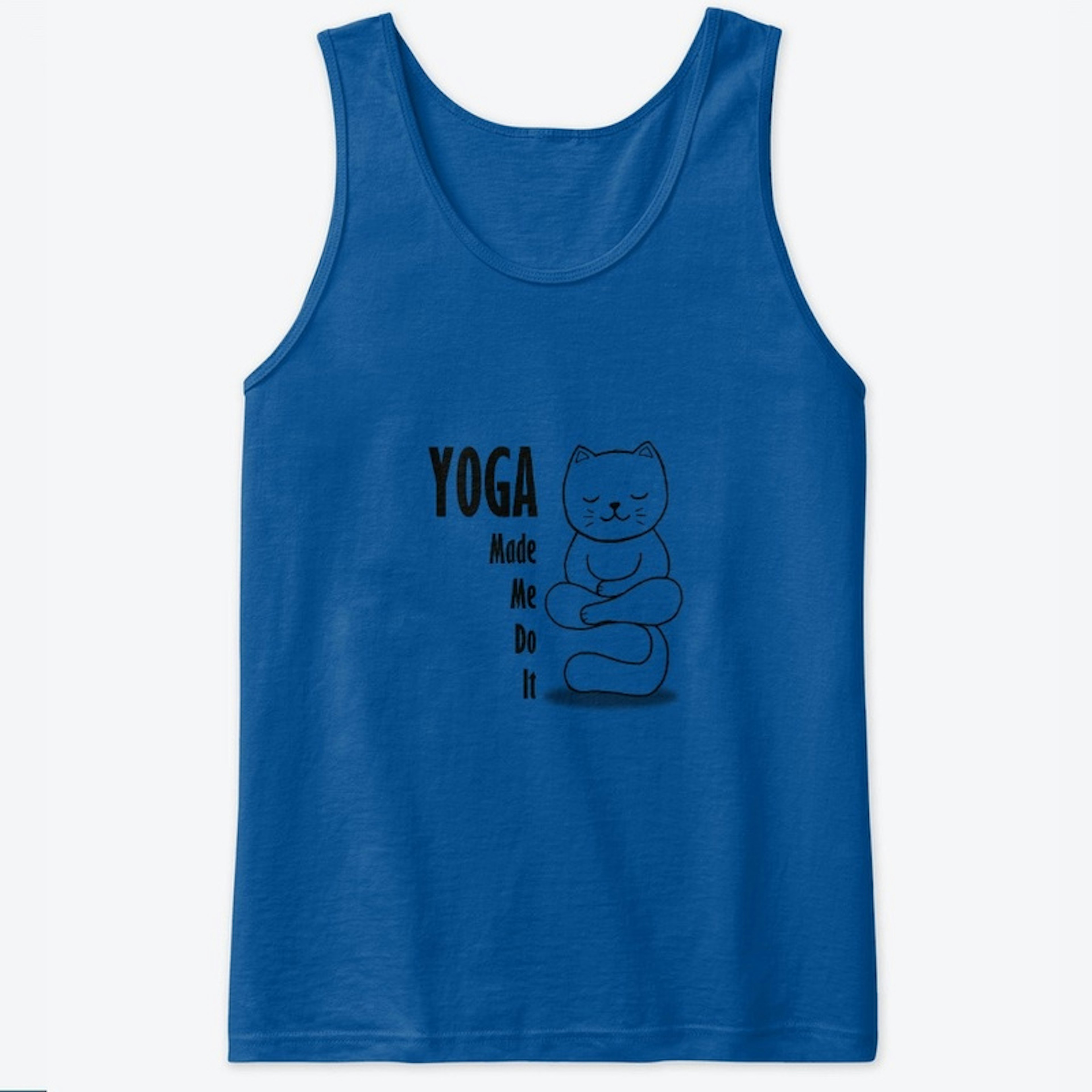 Yoga Made me do it - cat design