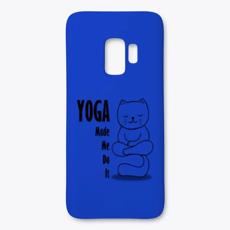 Yoga Made me do it - cat design