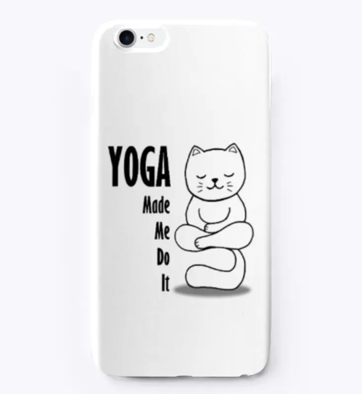 Yoga Made me do it - cat design