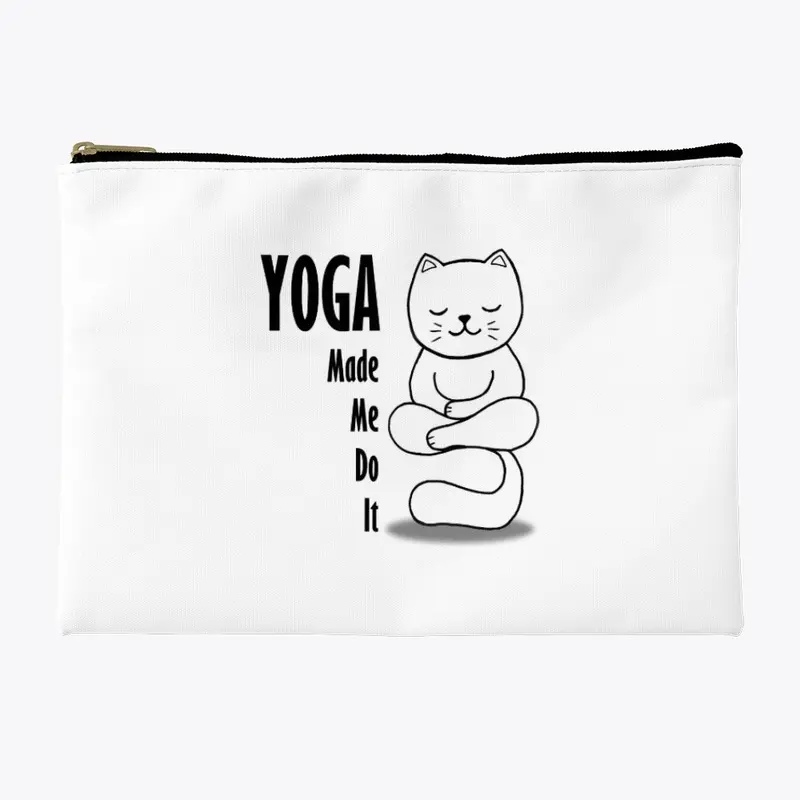 Yoga Made me do it - cat design